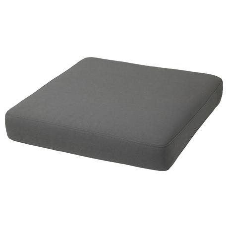 Froson Duvholmen Seat Cushion Outdoor Dark Grey Ikea