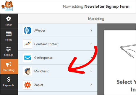 mailchimp marketing