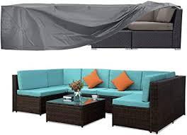 4.2 out of 5 stars. Amazon Com Patio Furniture Sectional Waterproof Covers Outdoor Furniture Set Covers Large Loveseat Covers Waterproof Heavy Duty 126 L X 64 W X 29 H Garden Outdoor