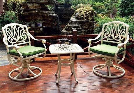 Shop our outdoor cast aluminum furniture selection from the world's finest dealers on 1stdibs. JDM 3pc Cast Aluminum Balcony Furniture Balcony rotary ...