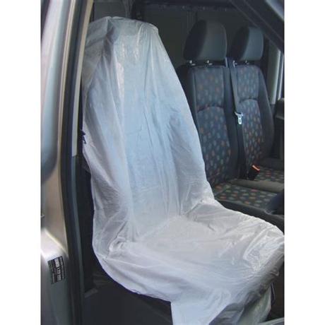Product title100pcs pack disposable clear plastic seat protect cover protector mechanic valet waterproof dust water resistant vehicle suv van caravan truck us. Standard Disposable Car Seat Covers - 100 Pack (JSC100)