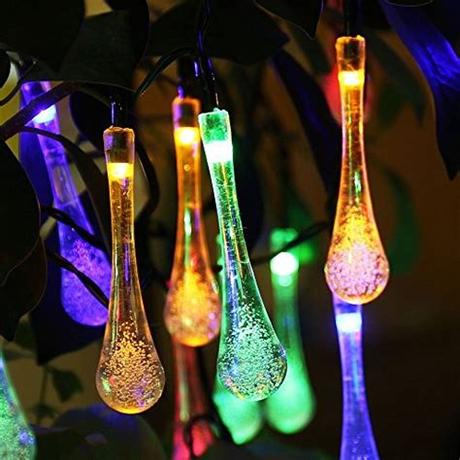 They can be used in diverse ways to enhance the celebratory mood of any. IVSO Solar Outdoor String Fairy Lights, 20ft 30 LEDs Water ...