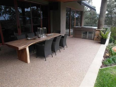 Outdoor sandstone patio tiles are give a beautiful and natural look to any outdoor space. Outdoor Patio Flooring - A Long-Lasting Solution - Eco Grind