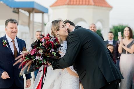 Chic and moody wedding in Nicosia with lush florals and modern elements│ Christina & Dimitris chic-moody-wedding-nicosia-llush-florals-modern-elements_17