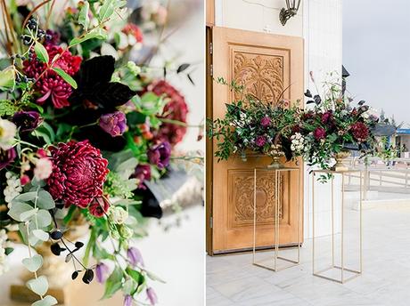 Chic and moody wedding in Nicosia with lush florals and modern elements│ Christina & Dimitris chic-moody-wedding-nicosia-llush-florals-modern-elements_13A