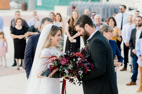 Chic and moody wedding in Nicosia with lush florals and modern elements│ Christina & Dimitris chic-moody-wedding-nicosia-llush-florals-modern-elements_16