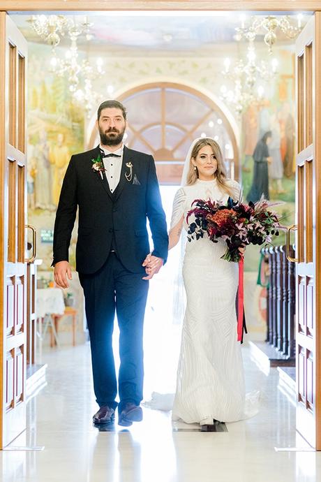 Chic and moody wedding in Nicosia with lush florals and modern elements│ Christina & Dimitris chic-moody-wedding-nicosia-llush-florals-modern-elements_19