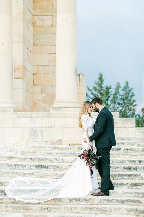 Chic and moody wedding in Nicosia with lush florals and modern elements│ Christina & Dimitris chic-moody-wedding-nicosia-llush-florals-modern-elements_01