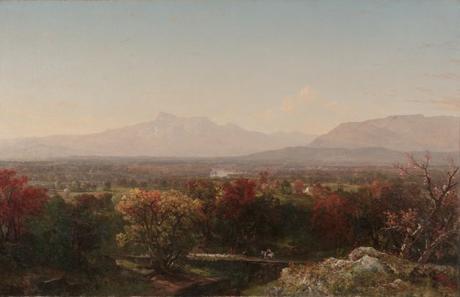 Inspirational art: An October Day in the White Mountains – John Frederick Kensett