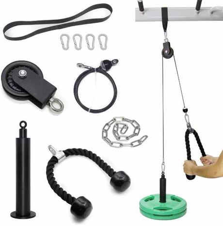 SYL Fitness Cable Pulley System for Home Gyms