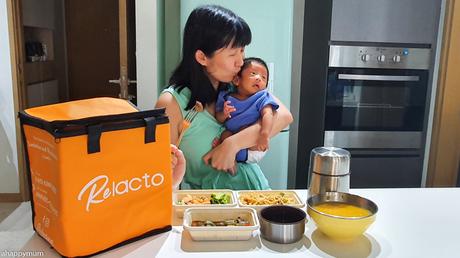 Nourishing meals for breastfeeding mums {Review of ReLacto}