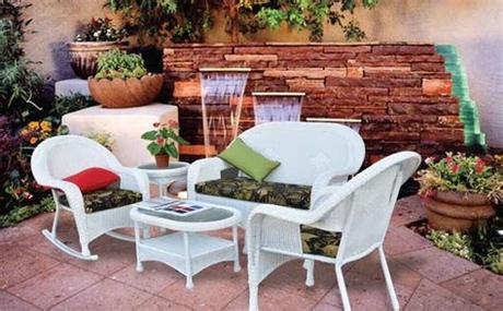 Go small with a compact bistro table or get the whole family to dine alfresco on the deck with a table for six. Menards Patio Sets : Best Backyard Creations Patio ...