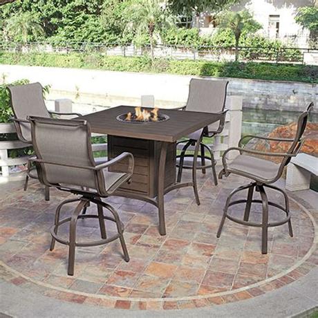 Bistro sets are ideal for cramped porches and patios. Patio Furniture at Menards®