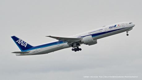 SFO,  JA790A - Boeing 777-381(ER) - All Nippon Airways,
