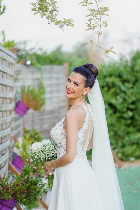 Romantic garden wedding in Athens with peonies and baby breath│ Irene & Spyros romantic-gardenwedding-athens-peonies-baby-breaths_14