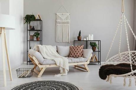 Boho Grey Living Room Ideas