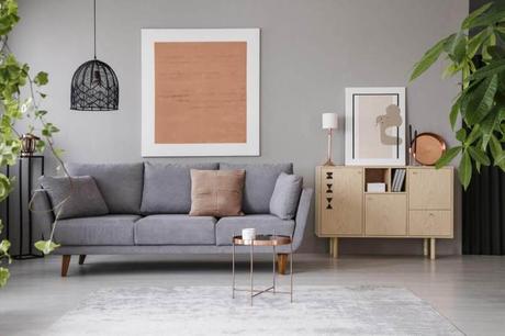 Grey Living Room Ideas with Minimalist Touch