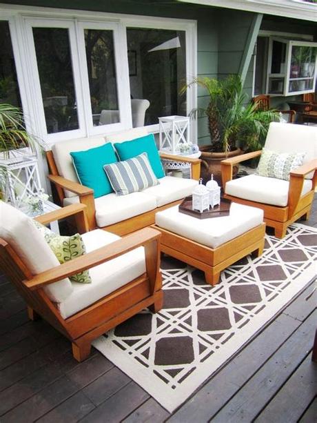 Shop outdoor rugs and runners at ruggable. Outdoor Rugs Lowes with Contemporary Deck and Patio ...