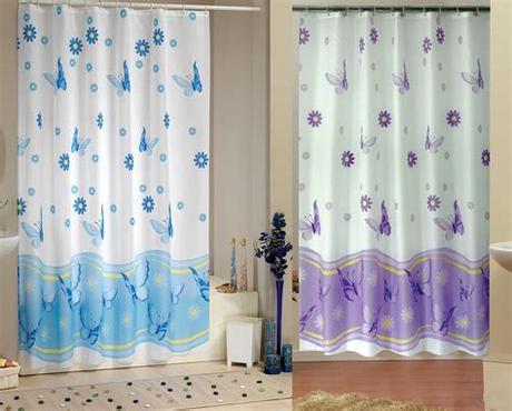 Iveta abolina seafoam extra long shower curtain beautiful aesthetic very long bathroom curtain especially suitable for women. Elegant Extra Long And Wide Fabric Shower Curtain ,Two ...