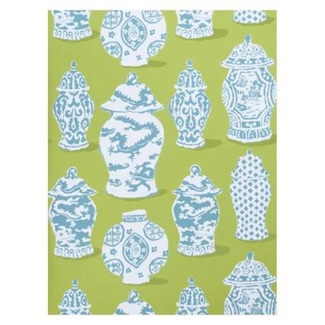 They offer a wide range of choices including, stripes, damask, floral, weaves. 4788102 | Canton, Lime Turquoise - Stroheim Wallpaper