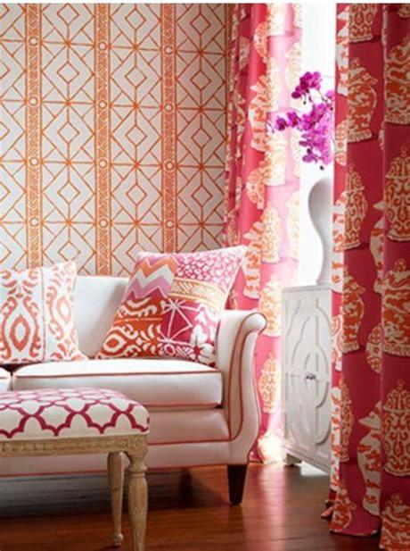Shop quality upholstery fabric and wholesale textiles for your home décor and other needs. Stroheim Twig Orange Wallpaper | DecoratorsBest