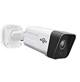 5MP PoE Camera with 2-Way Audio,Hisee Outdoor/Indoor Security IP Camera(Wired), 18Pcs IR LED Night Vision Surveillance Camera, IP66 Waterproof Motion Detection H.265+