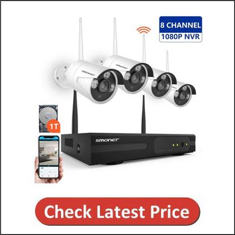 SMONET Wireless Security Camera System