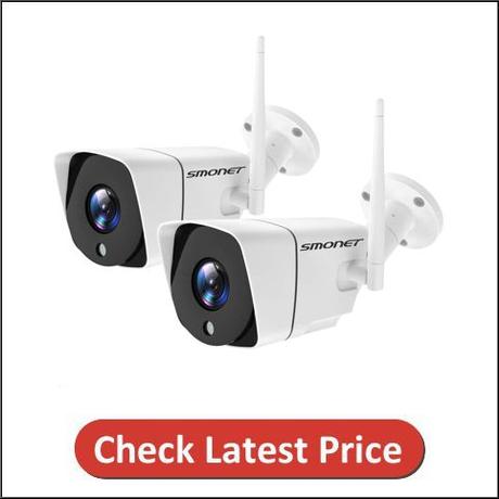 SMONET Wi-Fi Home Security Camera System