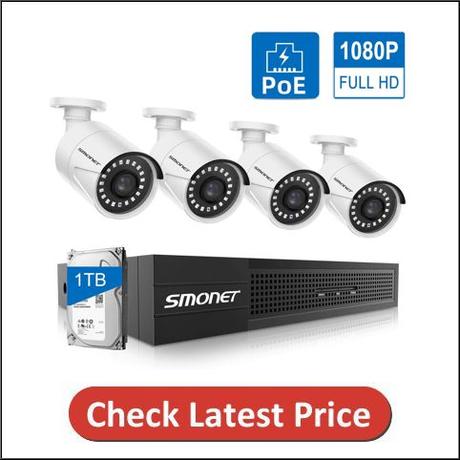 SMONET PoE Security Camera System