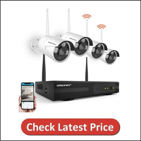 SMONET Outdoor Security Camera System Wireless