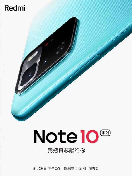 Redmi Note 10 Ultra tipped with MediaTek Dimensity 1100 SoC and 6.53-inch AMOLED display