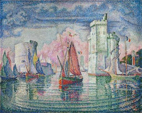 Inspirational art: Entrée du port de la Rochelle – Paul Signac