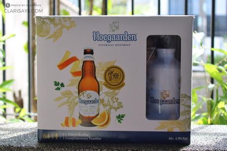 Cheers to Staying In..doors with Hoegaarden White