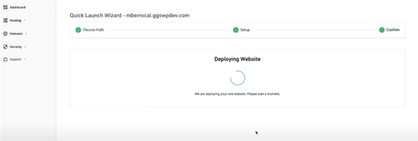 greengeeksis deploying a website