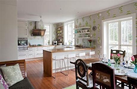 Get a free sample now! Kitchen Wallpaper Ideas - Wall Decor That Sticks