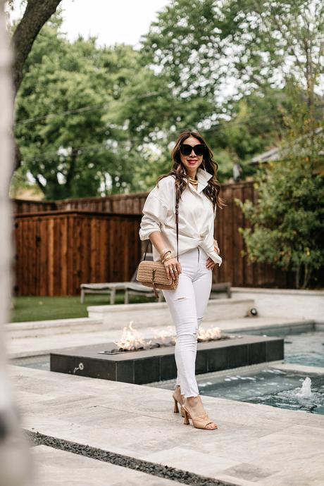 CHIC AT EVERY AGE // HOW TO STYLE A WHITE BUTTON DOWN