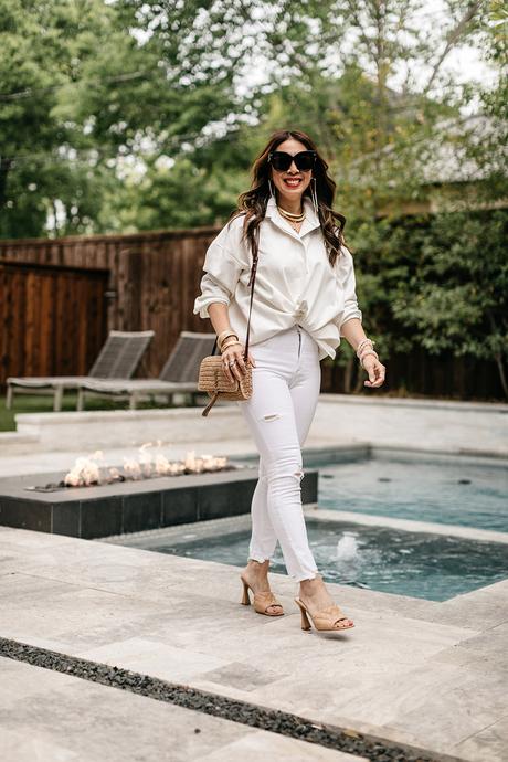 CHIC AT EVERY AGE // HOW TO STYLE A WHITE BUTTON DOWN