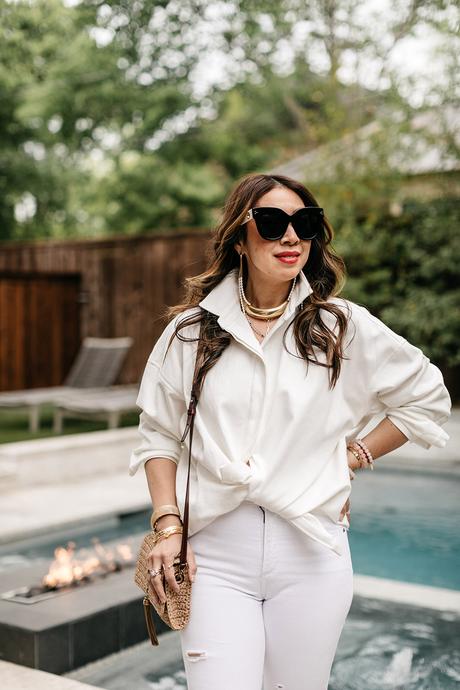 CHIC AT EVERY AGE // HOW TO STYLE A WHITE BUTTON DOWN