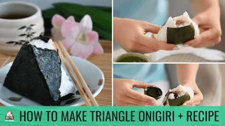 How to make triangle onigiri | Recipe + info for this traditional Japanese snack