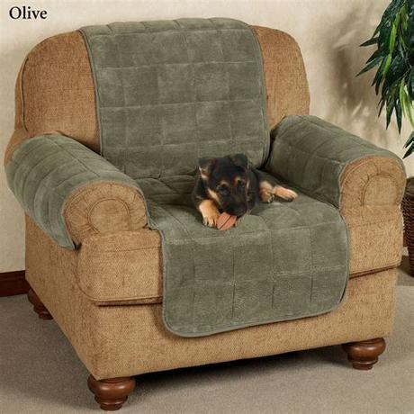 Quilted sofa slip cover, anti slip pet furniture sofa protector throw for dog. Microplush Pet Furniture Covers with Longer Back Flap