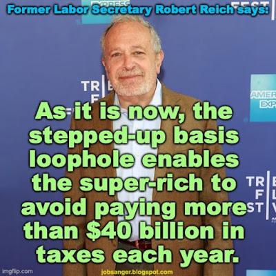 Reich Exposes Loophole Letting The Super-Rich Avoid Taxes