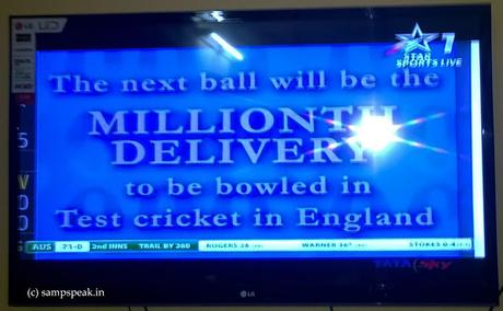 milestone deliveries in Test Cricket !!