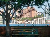 Three Views Little Island [the Thing Mushroom Stalks]