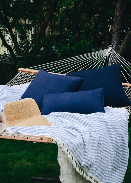 Hammock Revamp + Tips for an Extra Cozy Hammock Hangout