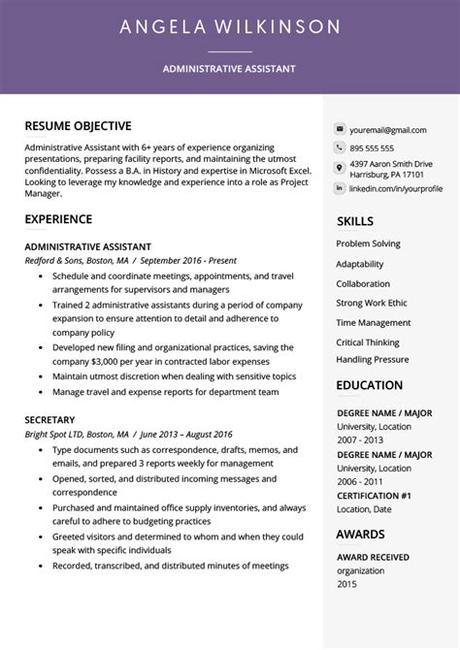 Free to download and use in microsoft word, as a pdf, or in google docs. 40+ Modern Resume Templates | Free to Download | Resume Genius