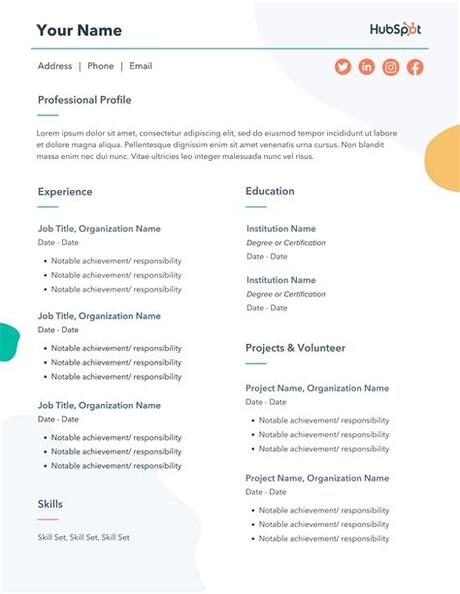 Enjoy our curated gallery of over 50 free resume templates for word. The 17 Best Resume Templates for Every Type of Professional