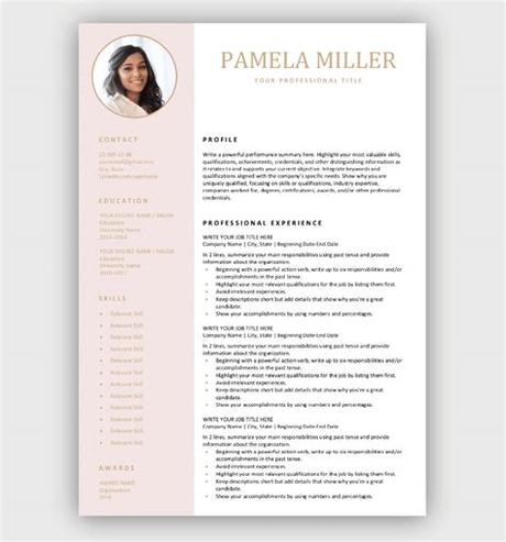 Adobe illustrator resume templates free resume template. Modern Resume Template - Download for Free