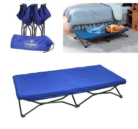 The toddler travel bed is perfect for sleepovers, traveling, hotels and for kids transitioning to a huge bed. Portable Toddler Bed Cot Folding Travel Camping Beach ...