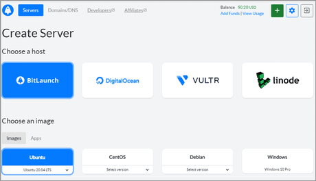 8 Best Anonymous VPS Hosting BitLaunch VPS Server