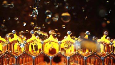 Hydrogen Gas Bubbles Gallium Oxynitride